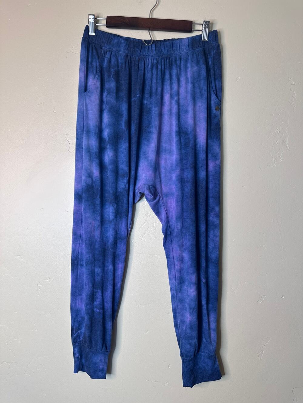 Spiritual Gangster Ethereal Cereal Tie Dye Harem Jogger Pants Large